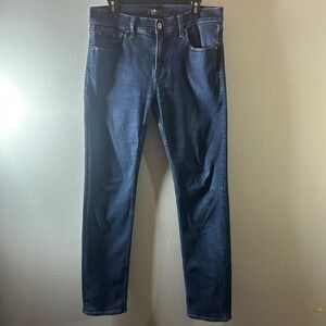 7 For All Mankind Dark Wash Slim Fit Jeans Mens Size 32x32